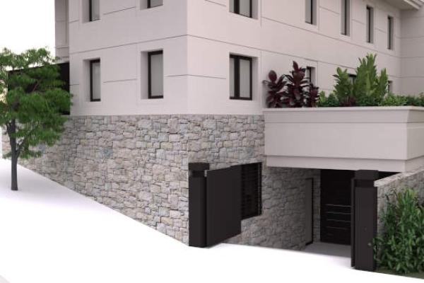 Construction of new 5-storey residence with pool-roof, attic and utility basement, Athens